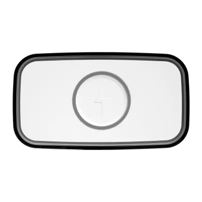 Clock Speaker Wireless Charger LED Light-Up - 7 x 4 in - product view 3