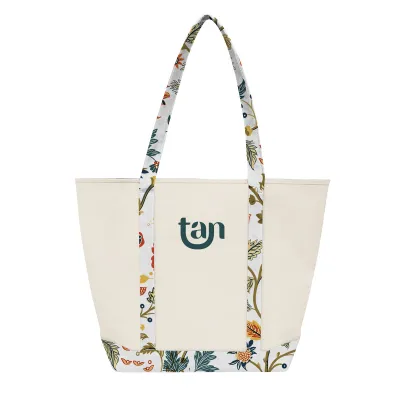 Custom Tote Bag Recycled Poly Canvas Starboard - 20 x 15 in