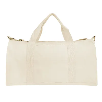Duffel Bag Recycled Cotton Flat Bottom Large - 21.25 x 13.5 in
