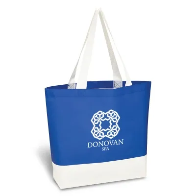 Custom Tote Bag Recycled Non-Woven Laminated - 17.75 x 14.5 in