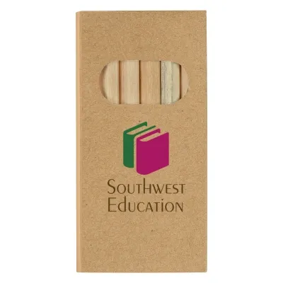 Colored Pencil Set 6-Piece with Storage Case - 3.5 x 1.75 in