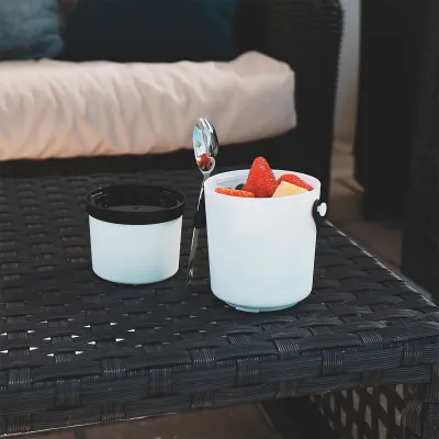 Stackable Food Container Set with Spork - 30 oz - product view 3