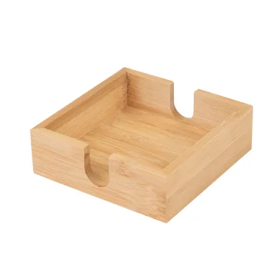 Coaster Set Bamboo with Recycled Felt - 4 Piece - product view 2