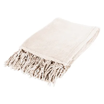 Chenille Fringed Blanket with Decorative Edge - 62 x 48 in - product view 3