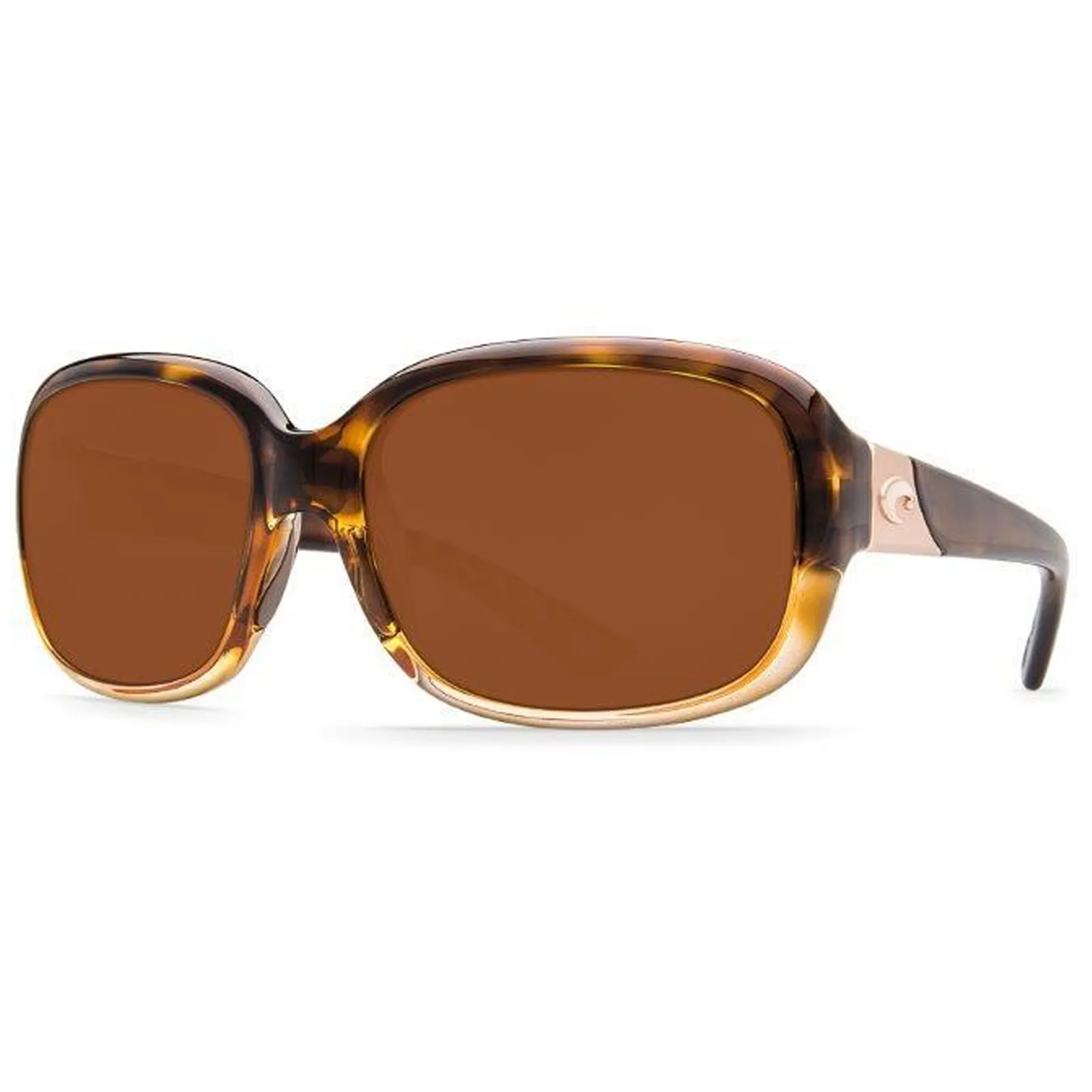 Gannet Sunglasses - (Frame) Shiny Tortoise Fade; (Lens) Copper, 580P