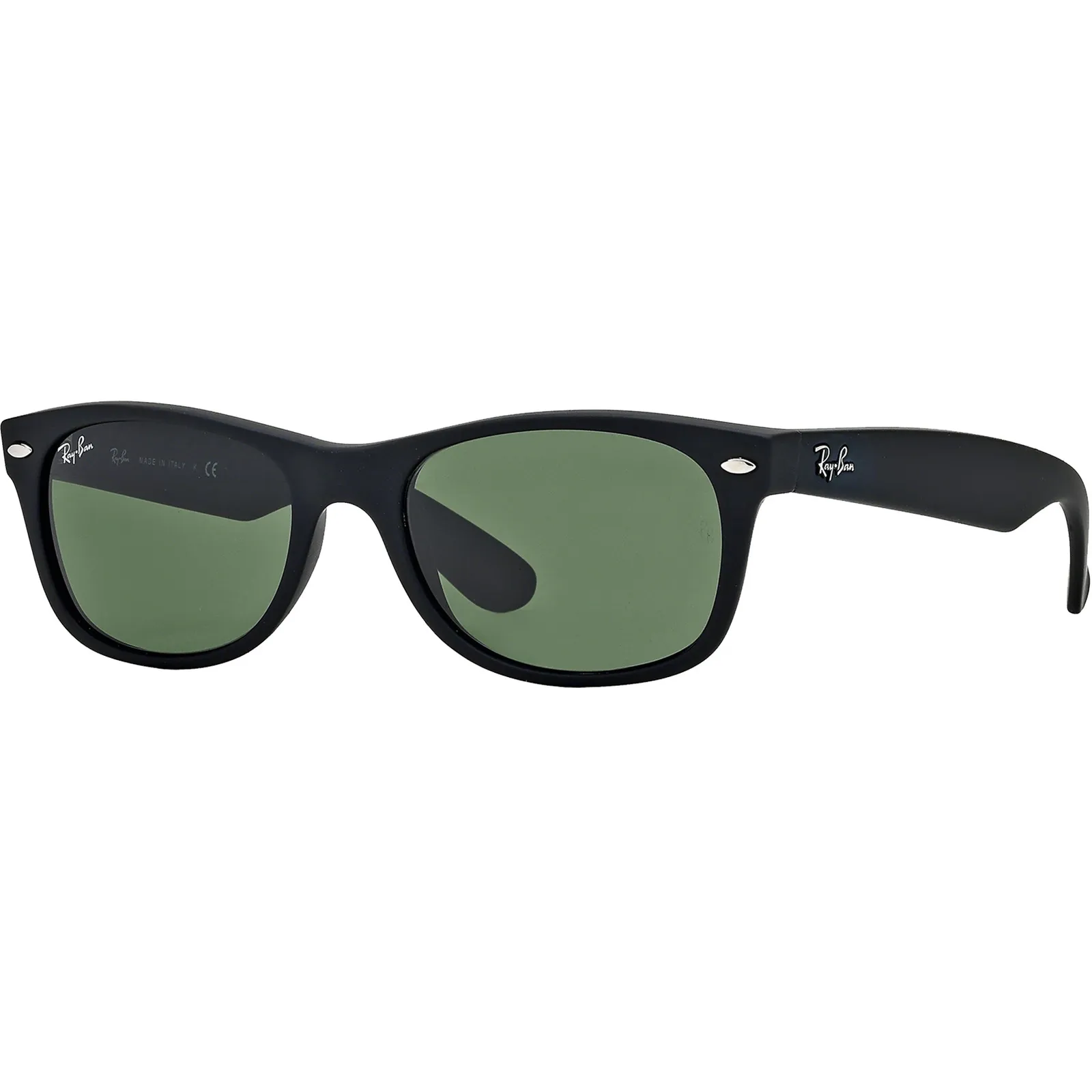 Ray-Ban New Wayfarer Sunglasses Matte Black - 7 x 5 in