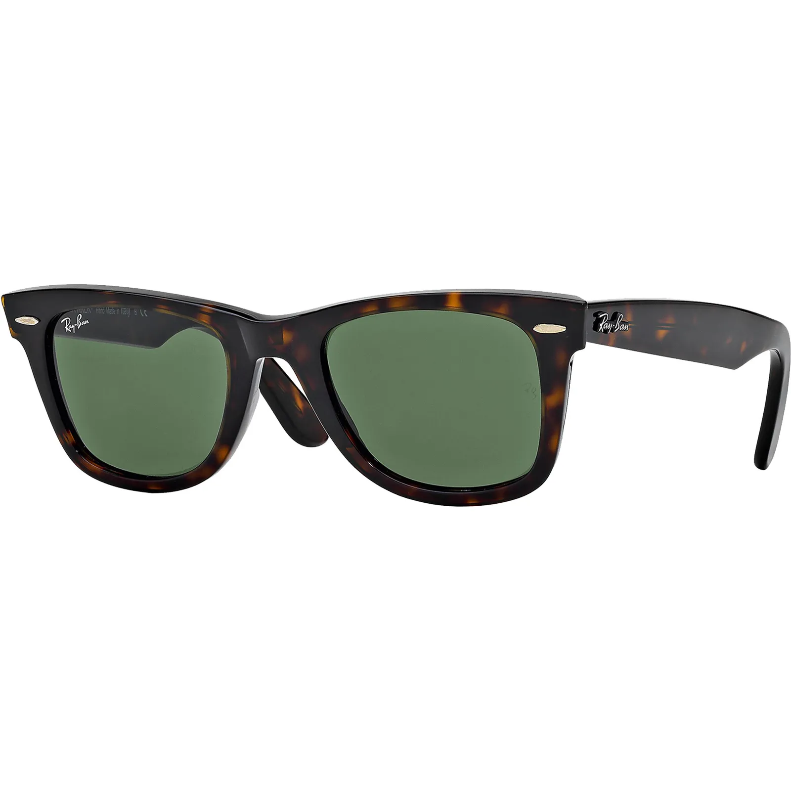 Ray-Ban Wayfarer Original Sunglasses Tortoise Green - 7 x 5 in