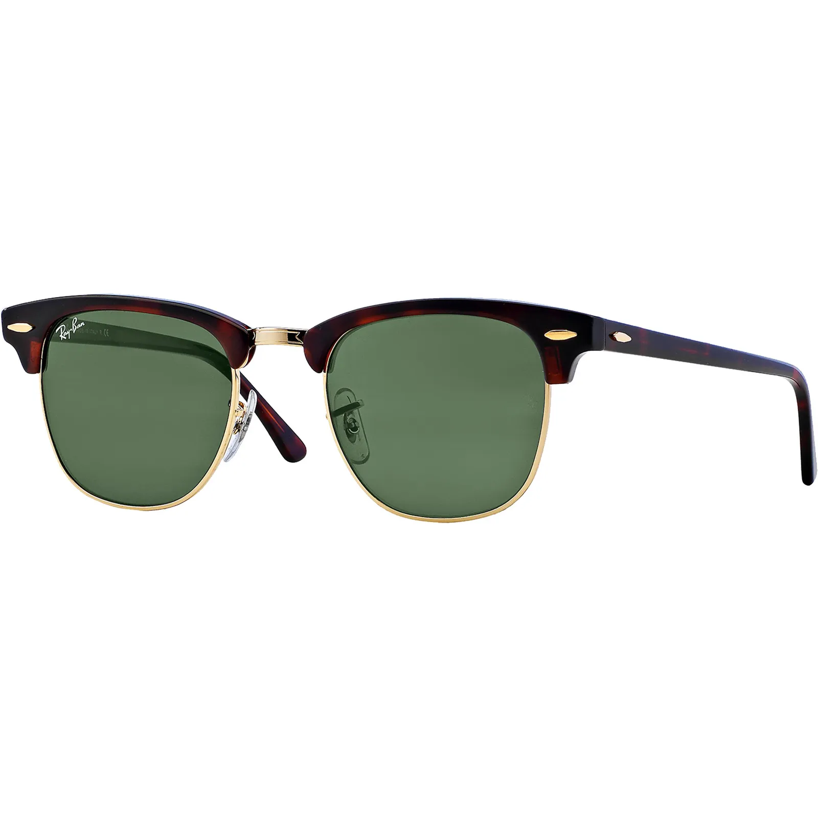 Ray-Ban Clubmaster Sunglasses Dark Tortoise - 49/21/140