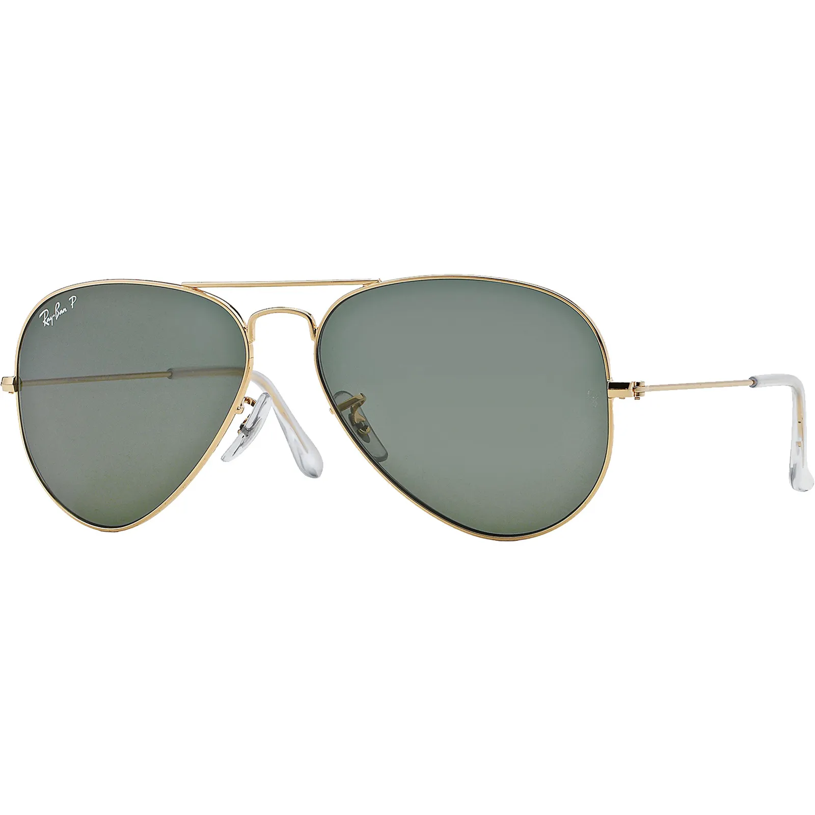 Ray-Ban Polarized Aviator Sunglasses Gold - 58/14/135
