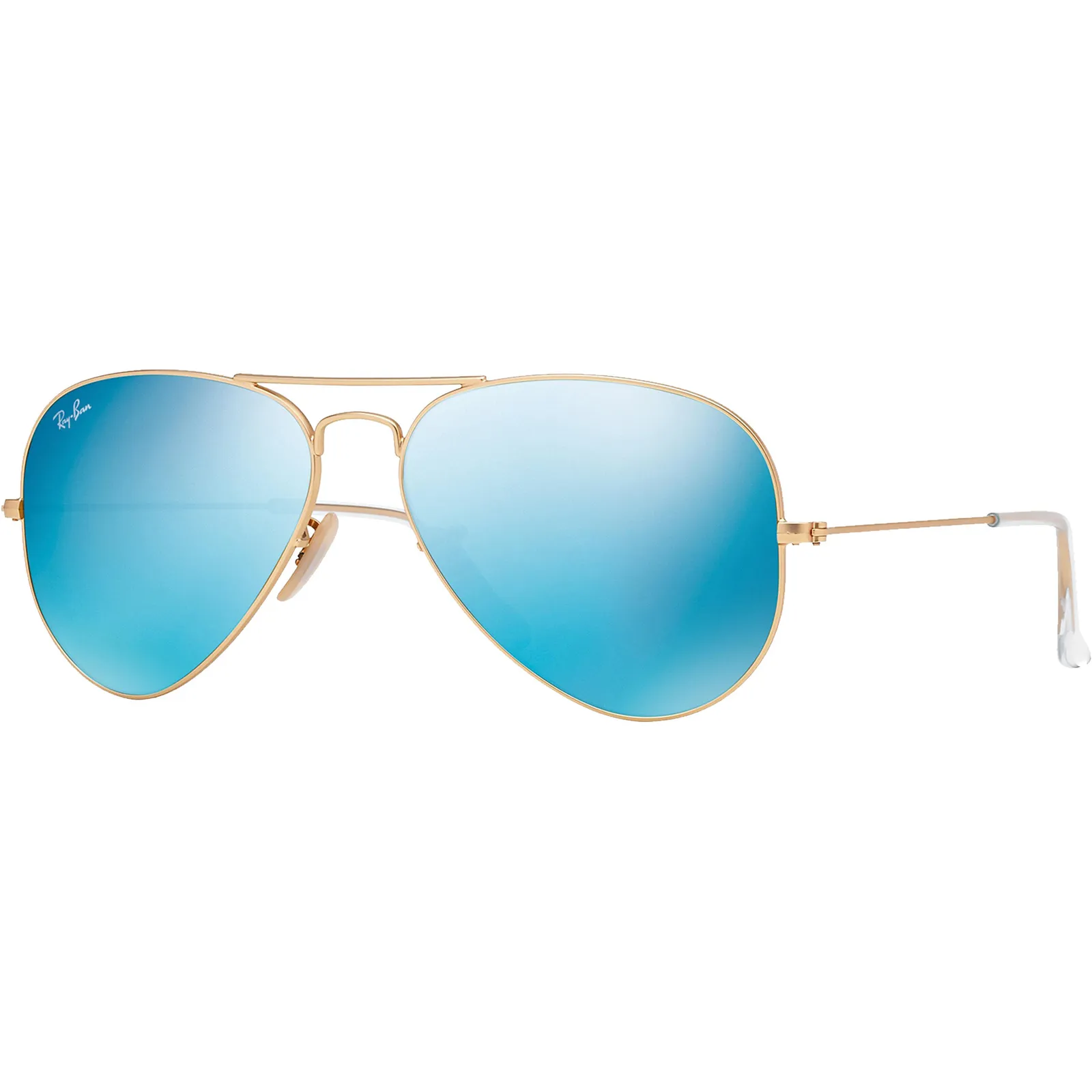 Ray-Ban Aviator Sunglasses Gold Blue Flash - 55/14/135