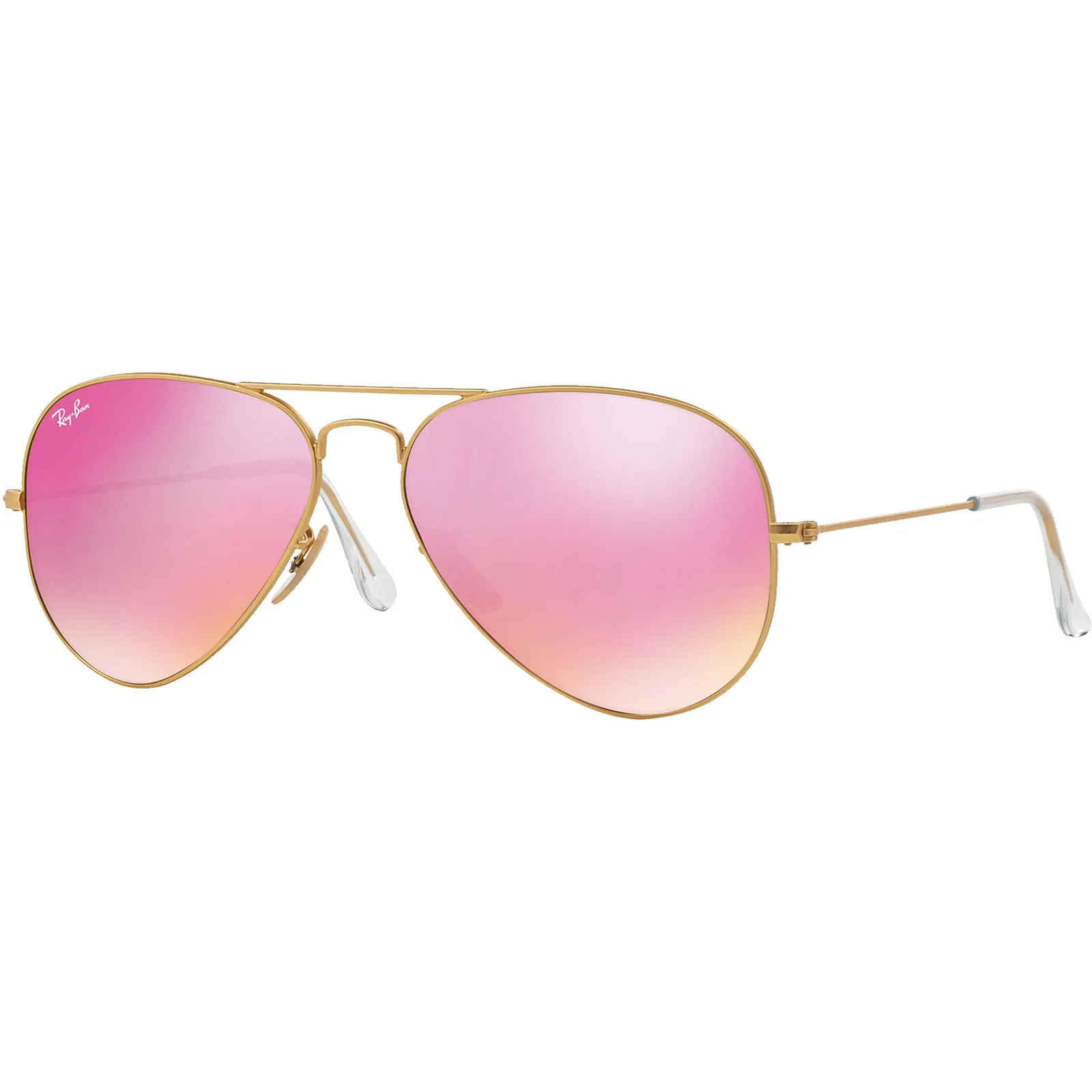 Ray-Ban Aviator Sunglasses Cyclamen Flash - 58mm