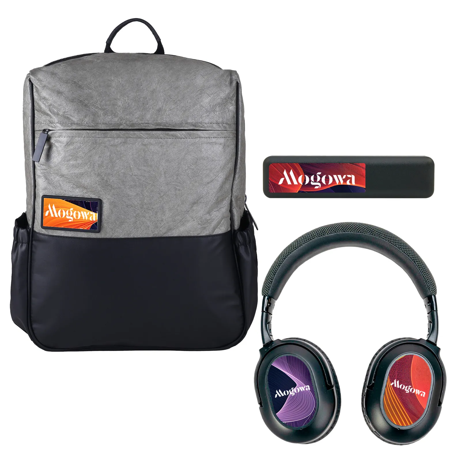 Transit Kit Backpack Headphones Power Bank HDPE - 5.5 x 12.9 x 17 in - product view 2