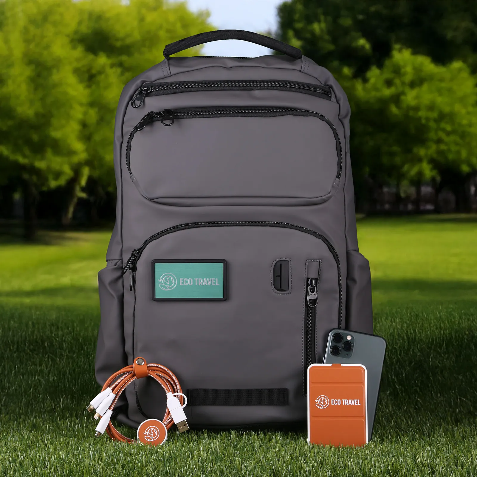 Sustainable Travel Kit Recycled Polyester - 19 x 14 in