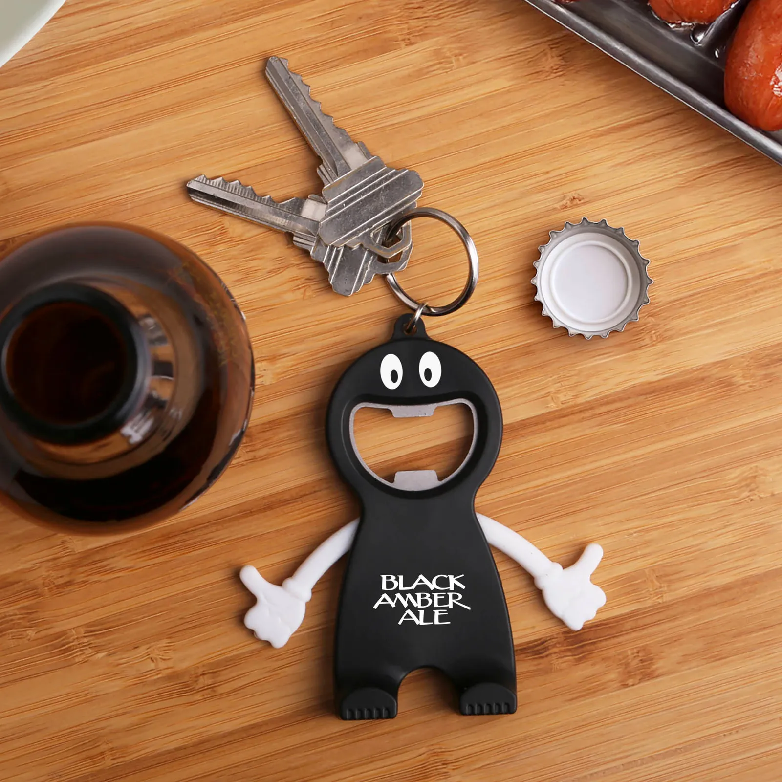 Bottle Opener Keychain Character Design ABS - 3.25 in