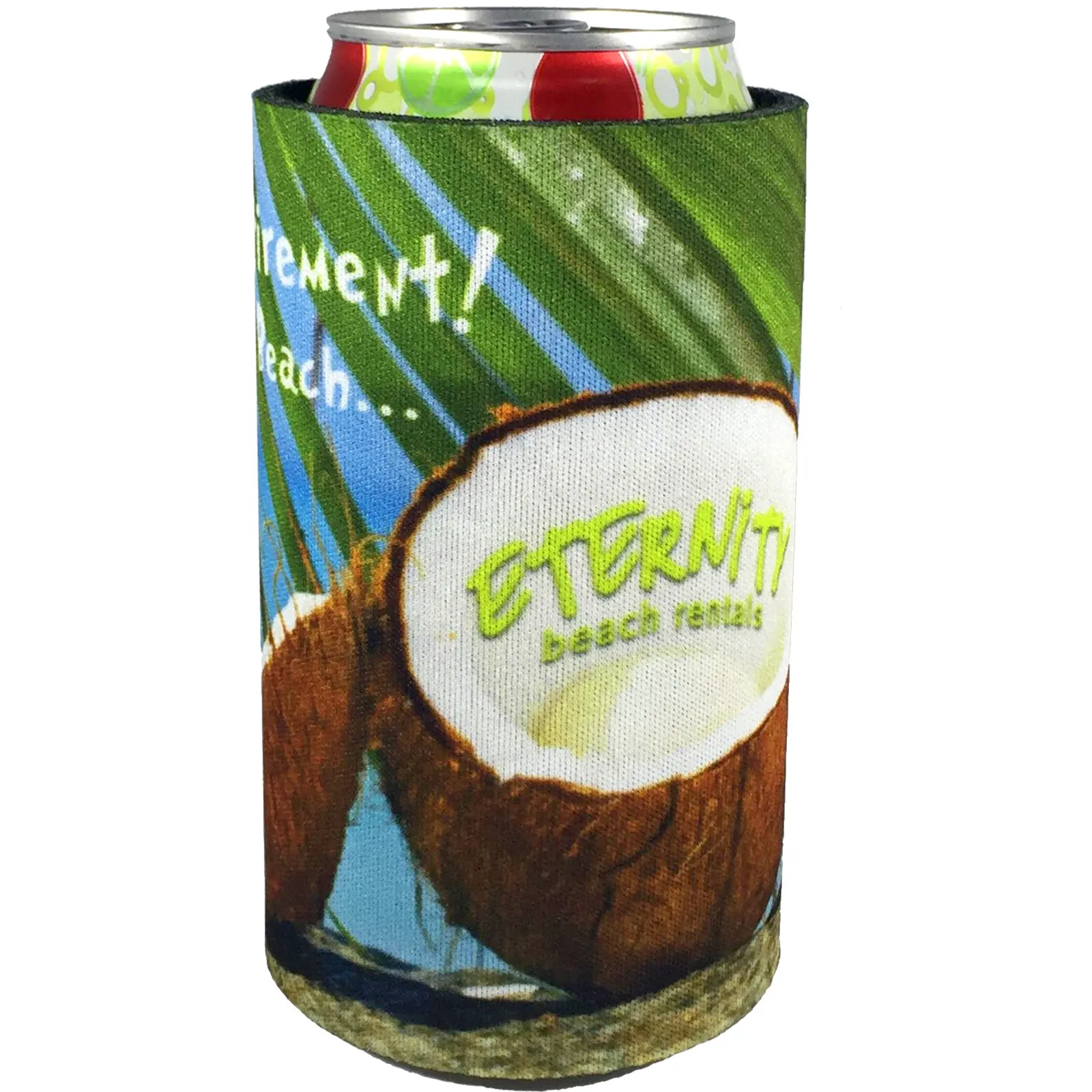 Custom Koozies Slide-On Full Color Scuba Foam