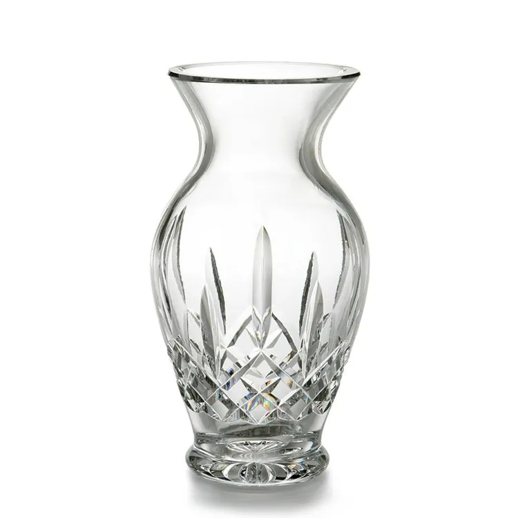 Waterford Vase Lismore Crystal Pattern - 8 in