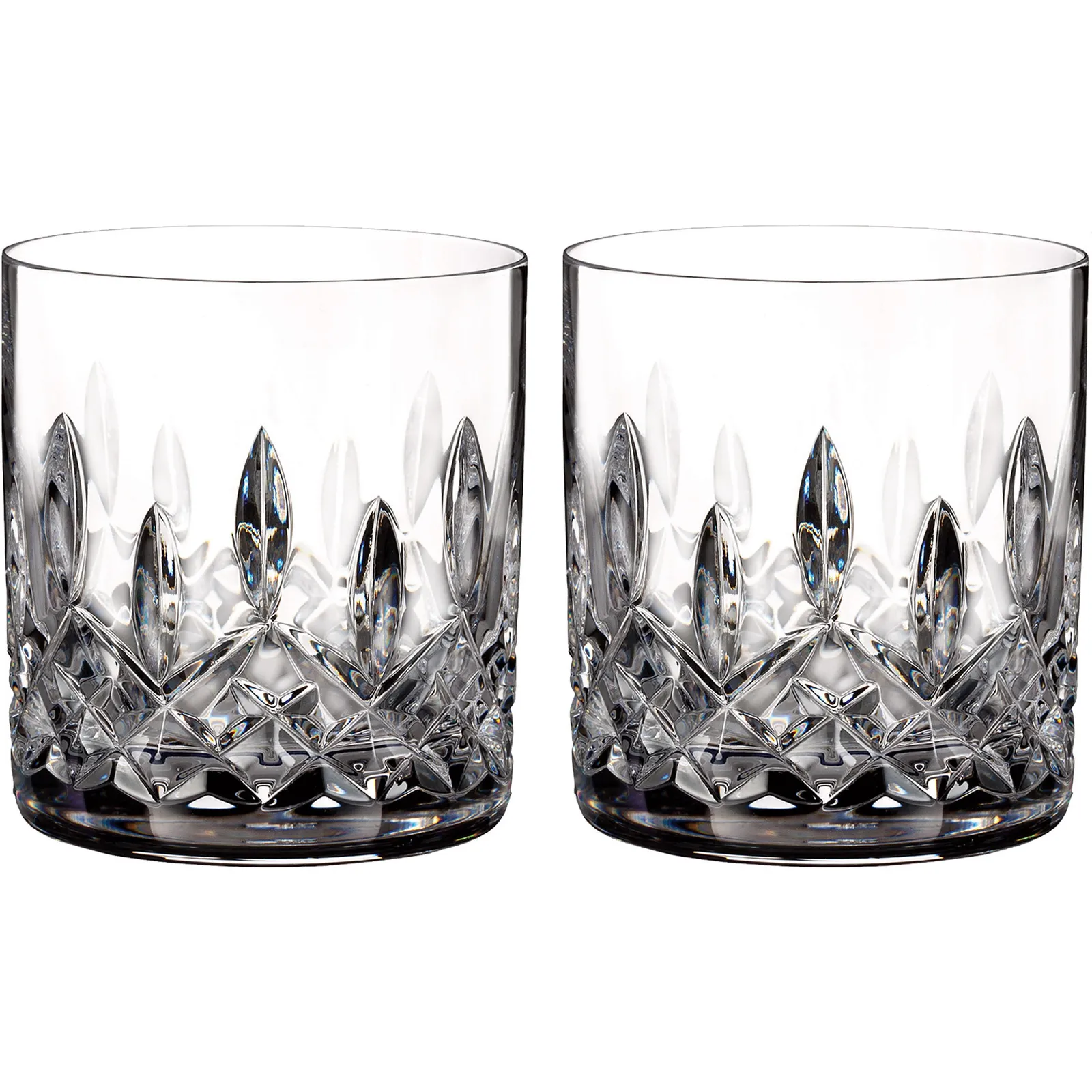 Waterford Tumbler Lismore Straight Sided Crystal - Pair