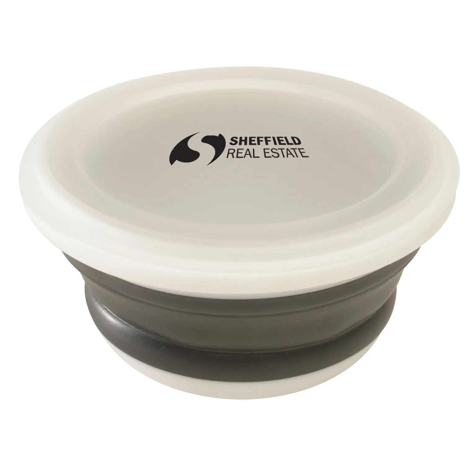 Collapsible Bowl Silicone Snap Lid Food Storage - 5.8 in