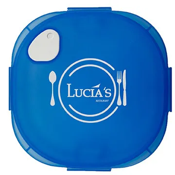 Microwave Steamer Container with Vent - 7 x 7 in - product view 3