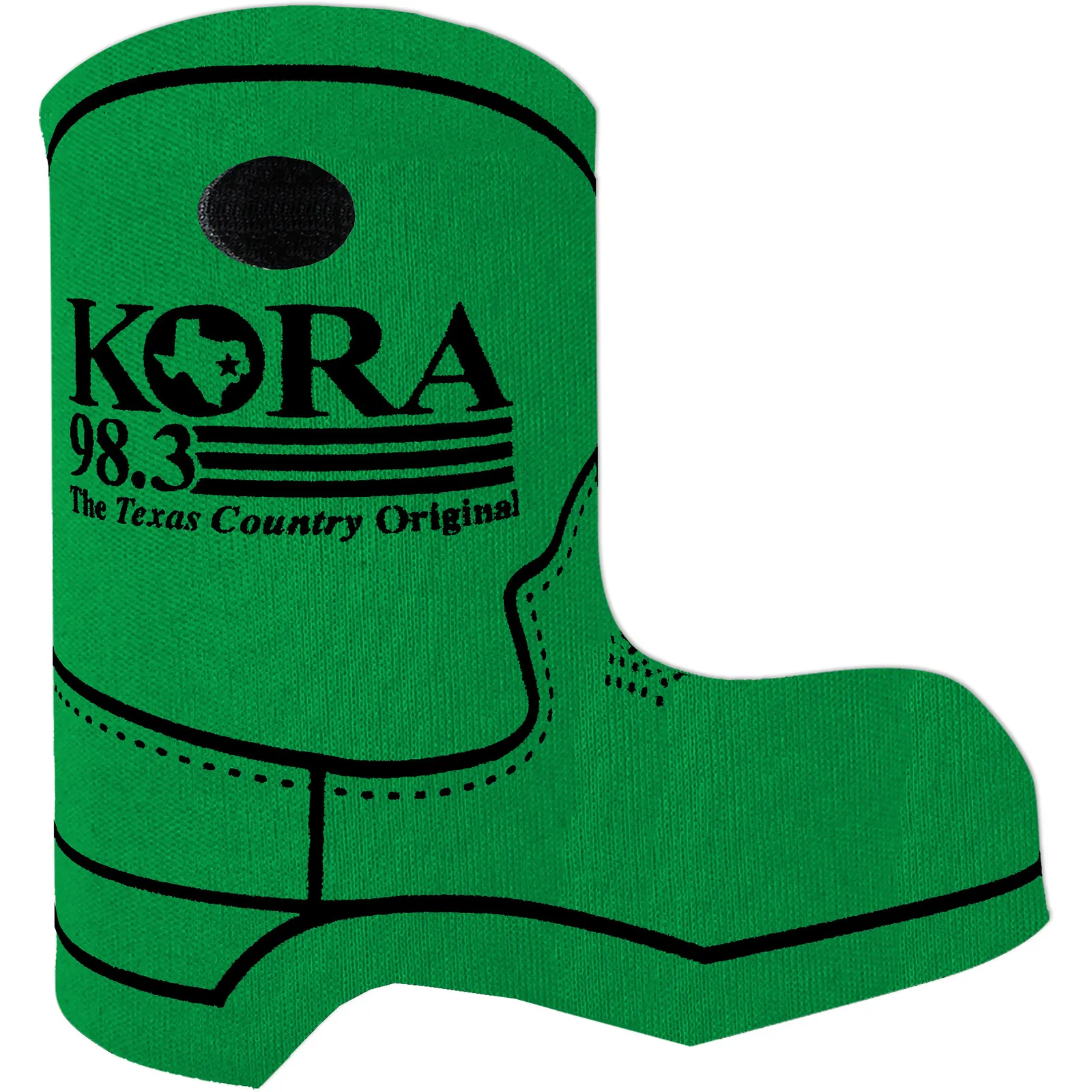 Boot Shaped Bottle Sleeve Scuba Foam - 5.5 in - product view 8