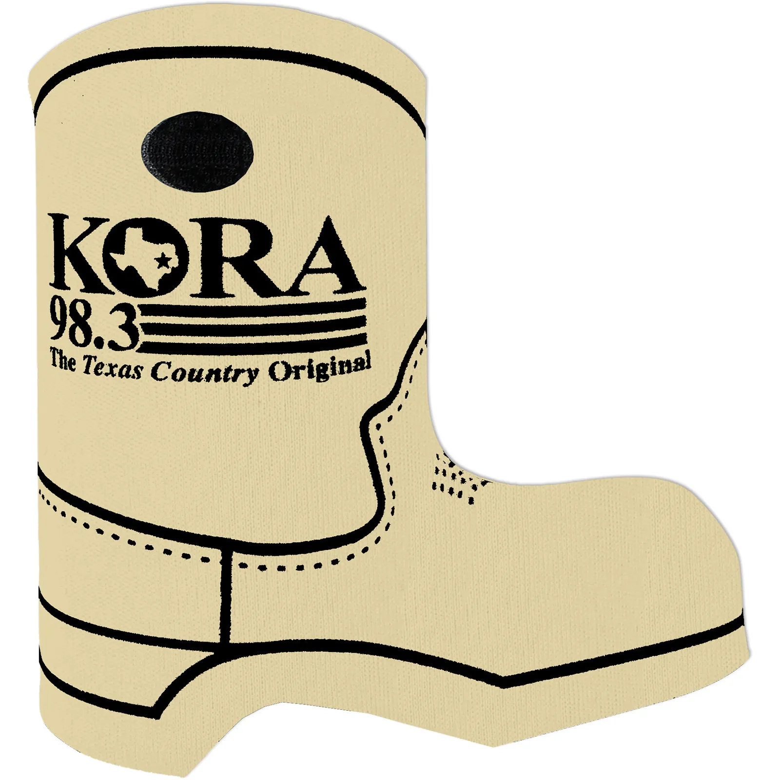 Boot Shaped Bottle Sleeve Scuba Foam - 5.5 in - product view 10