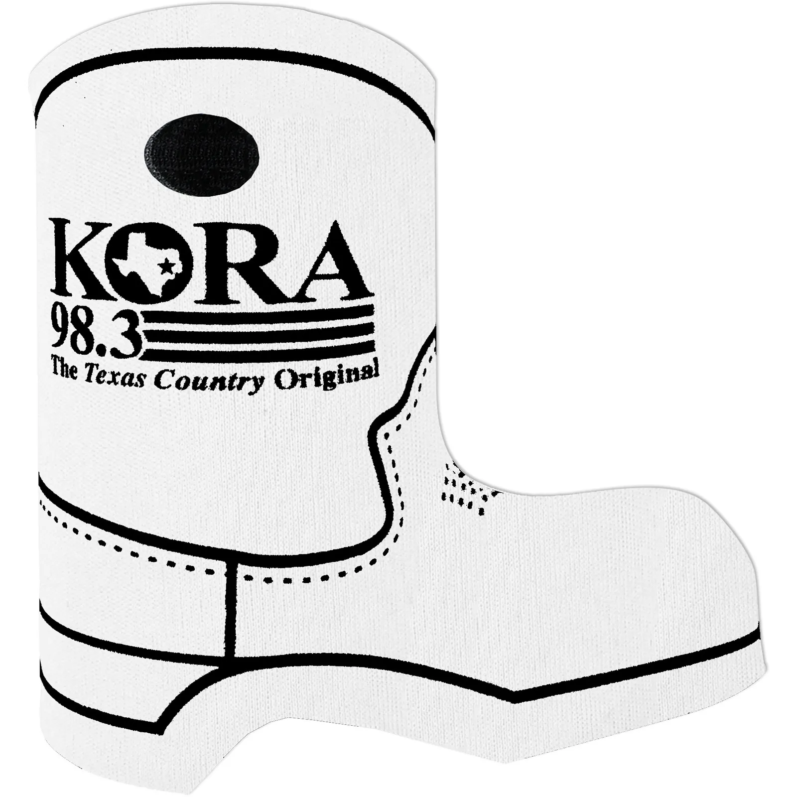 Boot Shaped Bottle Sleeve Scuba Foam - 5.5 in - product view 12