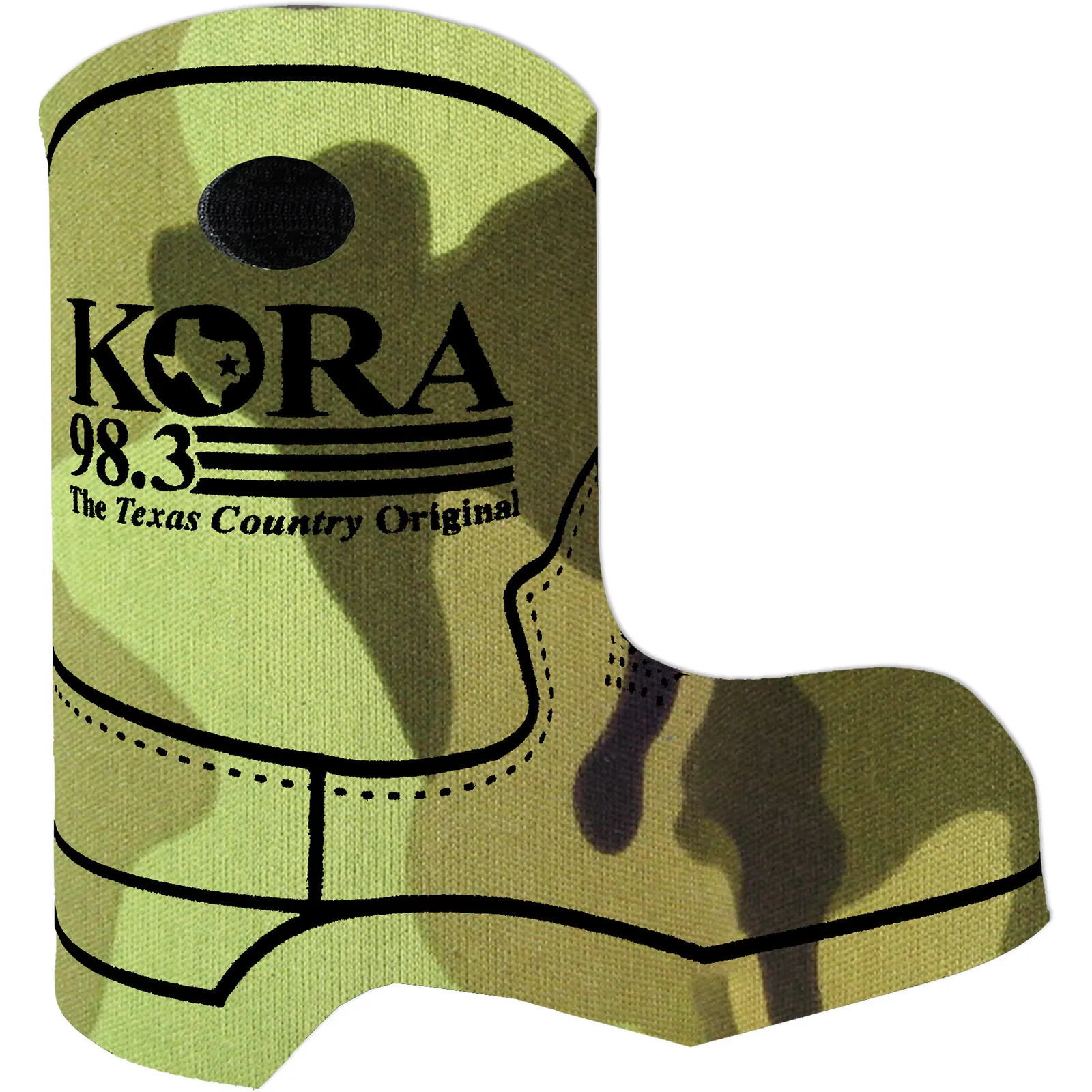 Boot Shaped Bottle Sleeve Scuba Foam - 5.5 in - product view 16