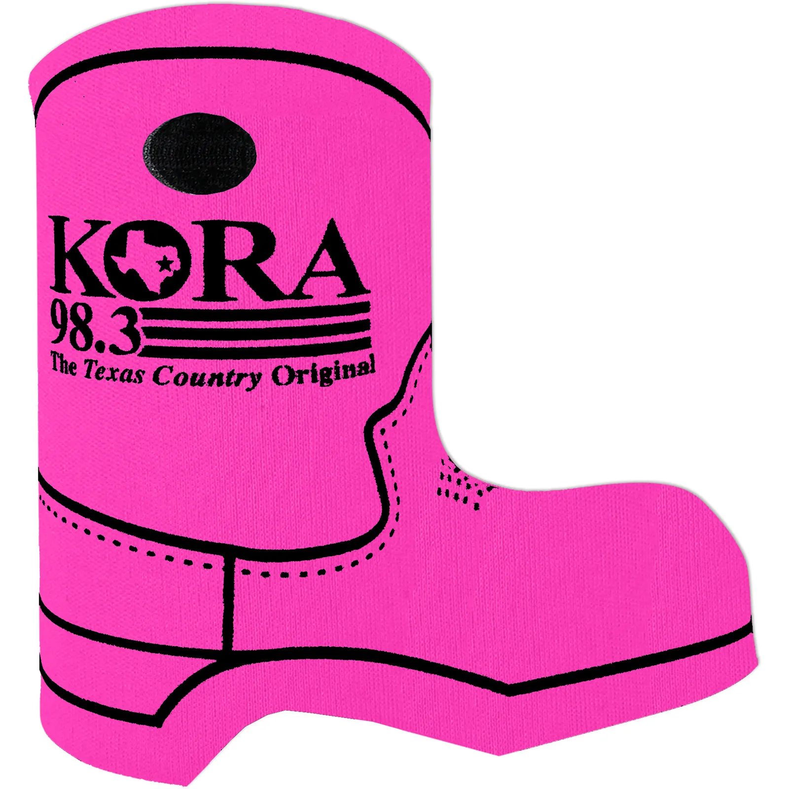 Boot Shaped Bottle Sleeve Scuba Foam - 5.5 in - product view 19