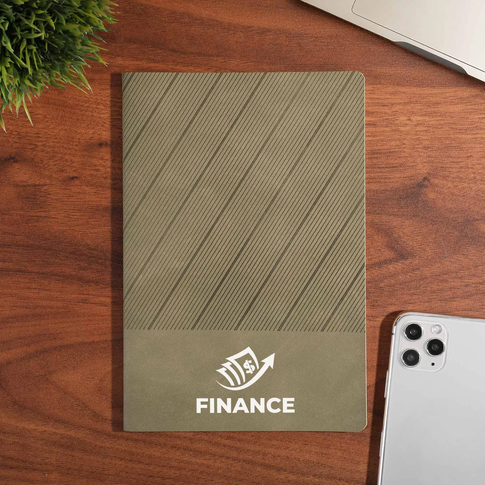 Soft PU Journal Wraparound Cover Easy Tear - 5.5 x 8.25 in