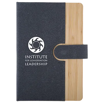 Hardcover Journal Bamboo Edge Magnetic Closure - 5.5 x 8 in