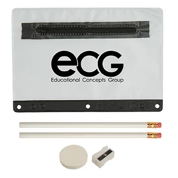 School Supply Kit Value Pack Vinyl Pouch - 9 x 6 in - product view 4