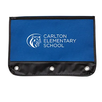 School Pouch Three-Ring Binder Compatible - 10.5 x 7.25 in
