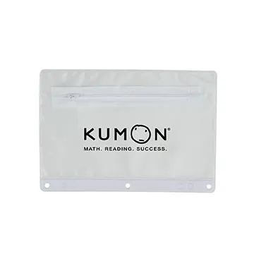 School Pouch Clear PVC Transparent - 9.25 x 6.25 in - product view 2