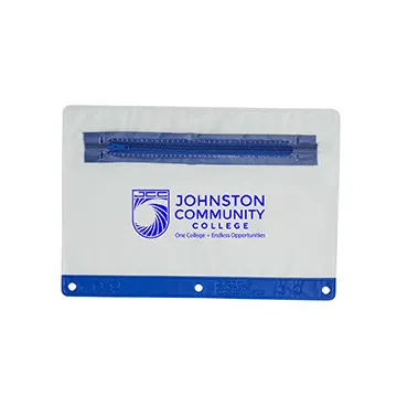 School Pouch Clear PVC Transparent - 9.25 x 6.25 in - product view 4