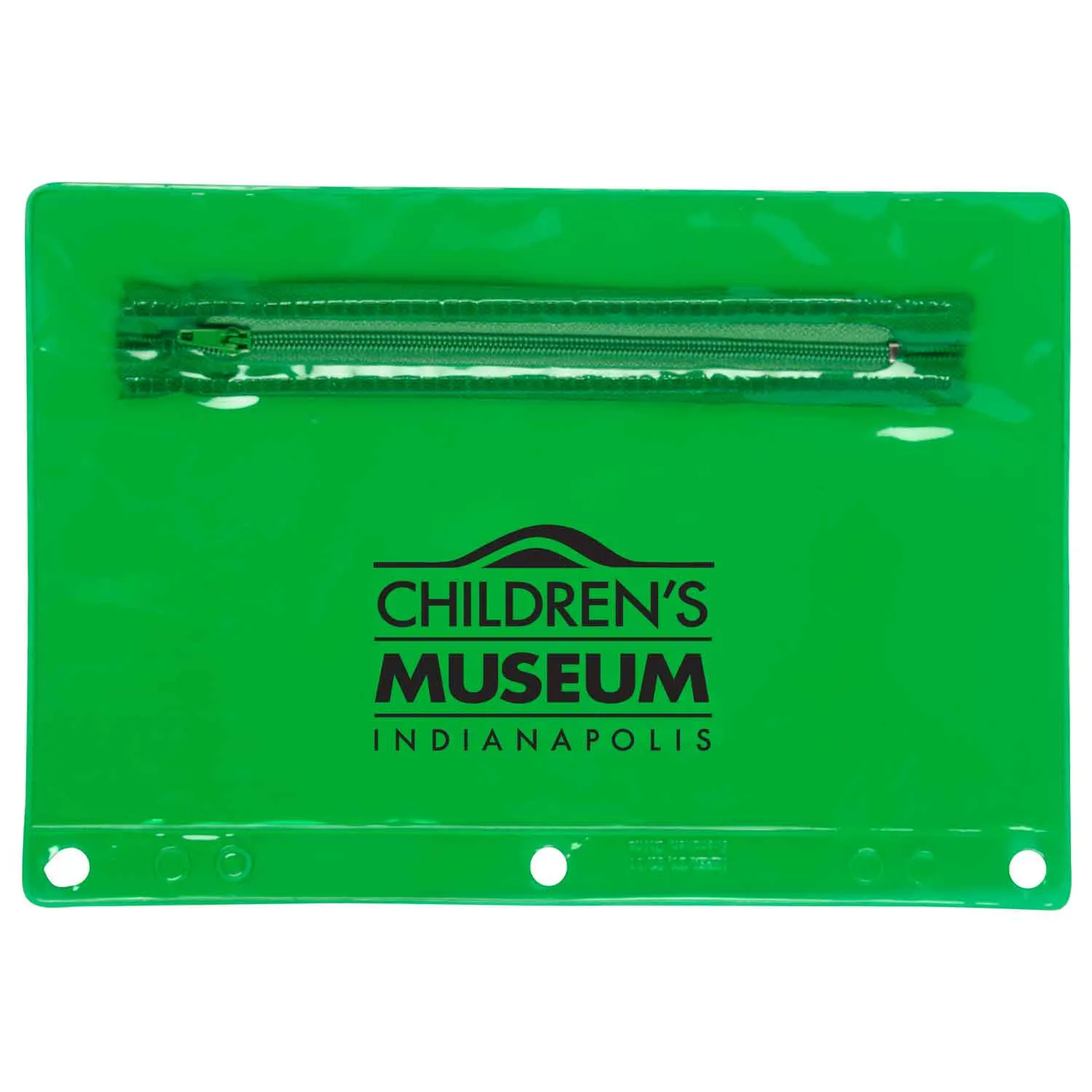 School Pouch Translucent PVC Colorful - 9.25 x 6.25 in - product view 3