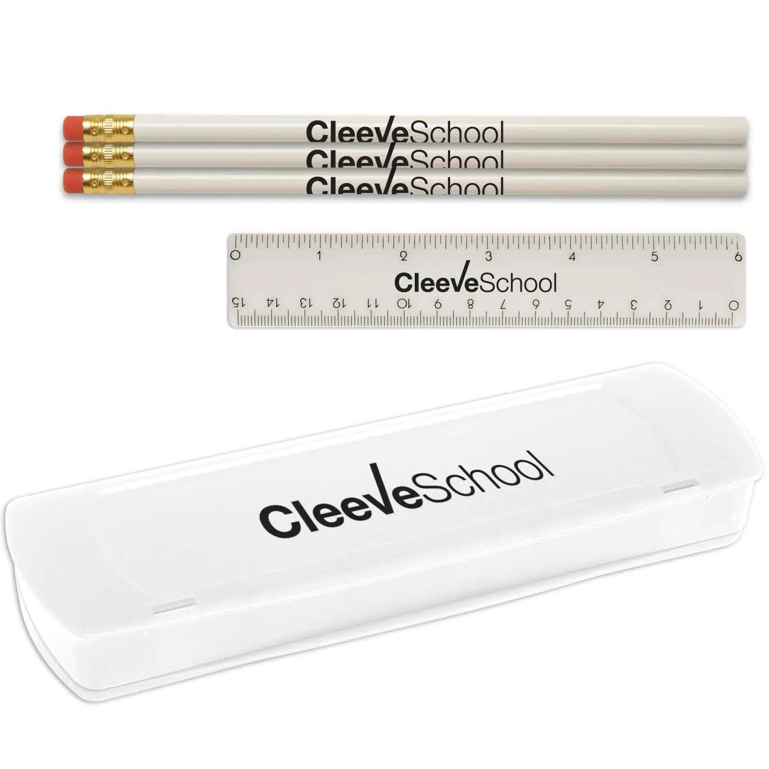 School Kit USA Plastic Case with Printed Supplies - 8.5 x 2.75 in - product view 10