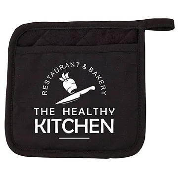 Pot Holder Silicone RPET Diamond Pattern - 6 7/8 x 6 7/8 in