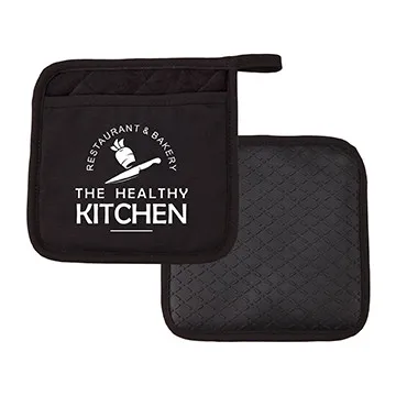 Pot Holder Silicone RPET Diamond Pattern - 6 7/8 x 6 7/8 in - product view 2