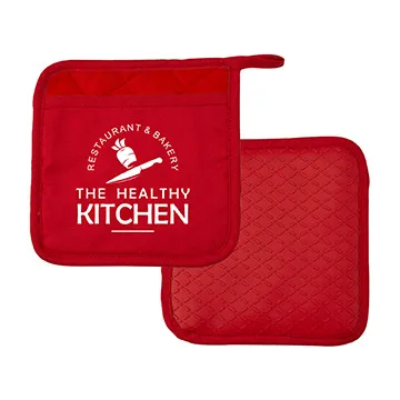 Pot Holder Silicone RPET Diamond Pattern - 6 7/8 x 6 7/8 in - product view 6