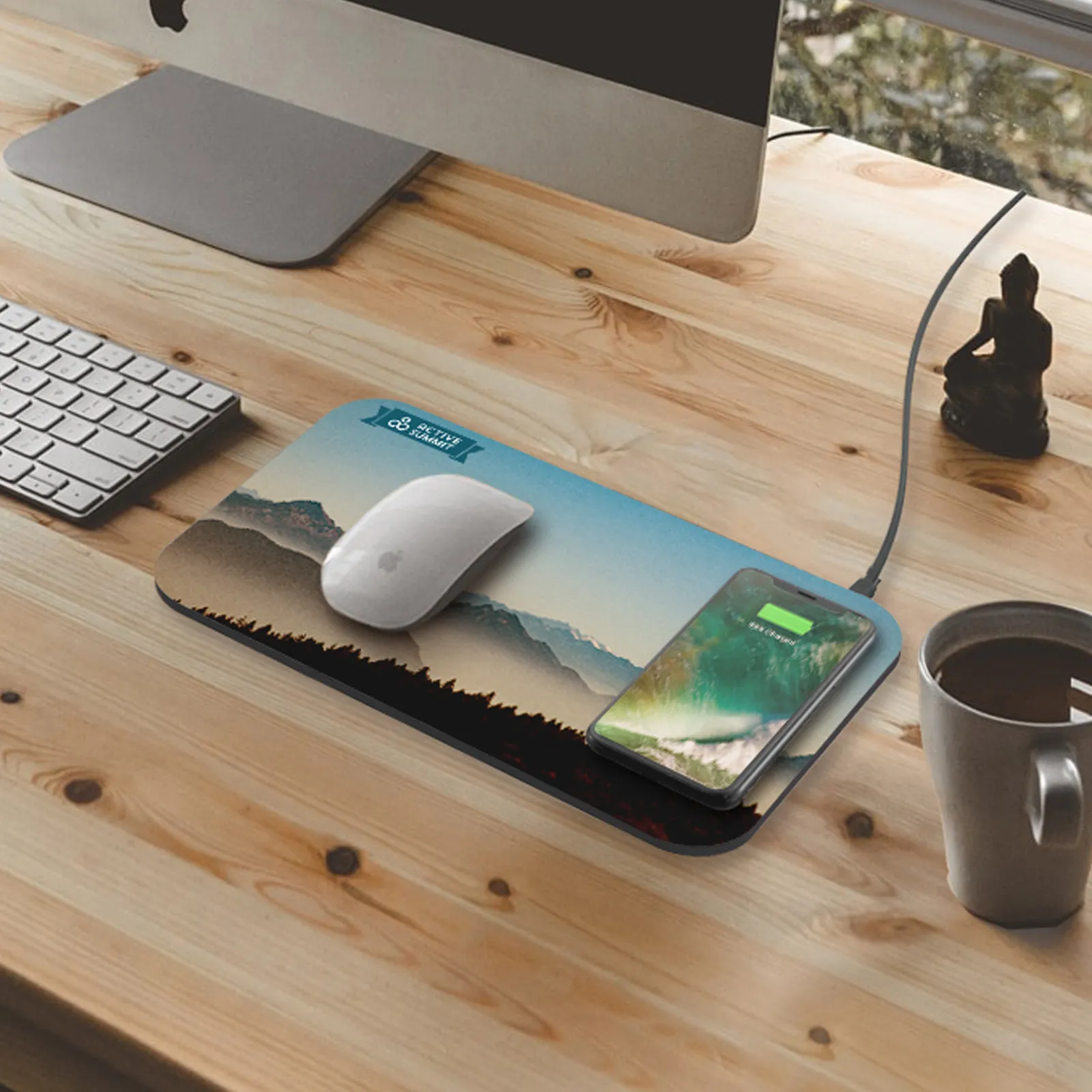 Wireless Charging Mouse Pad 10W Qi Certified