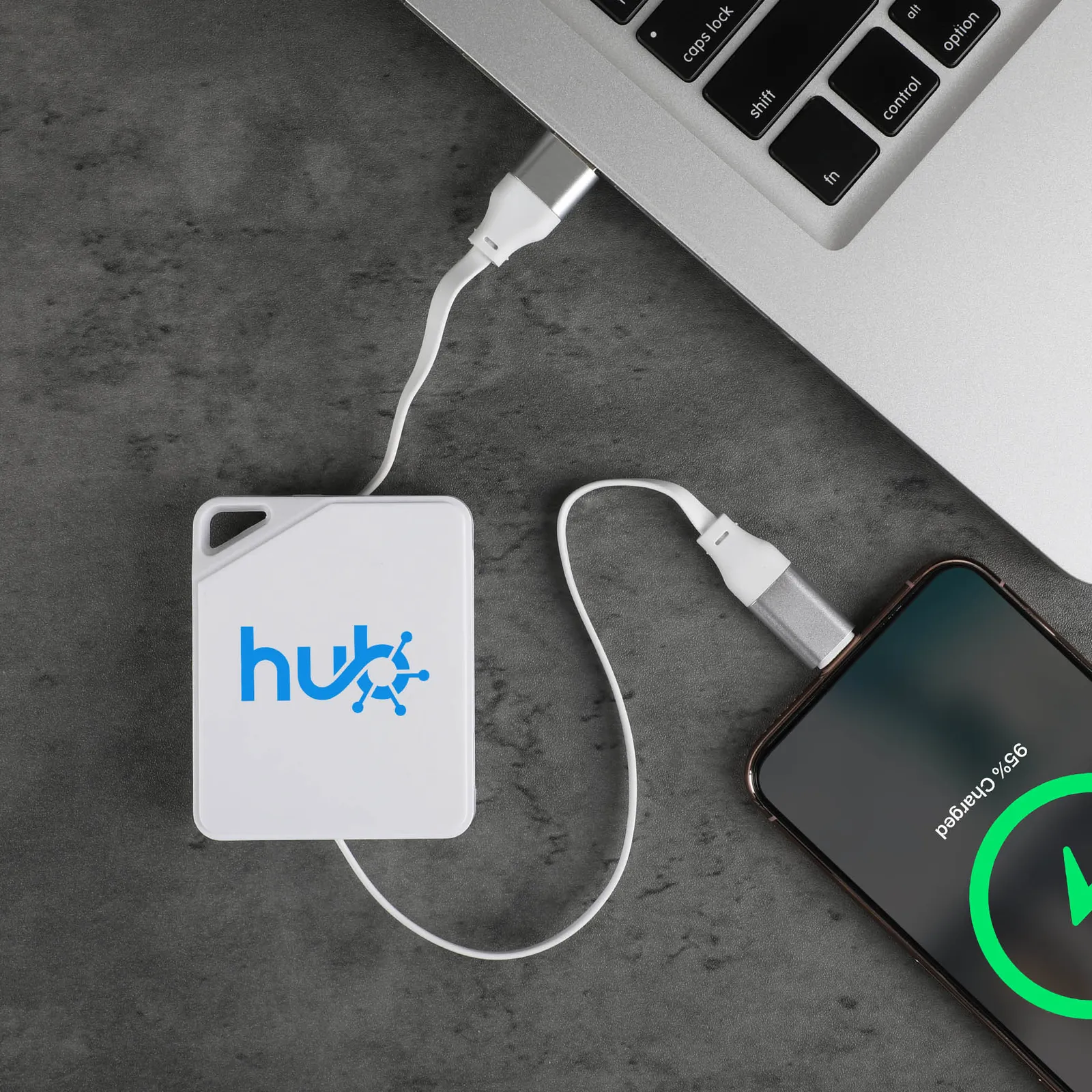 Retractable Charging Cable Phone Holder PD100W