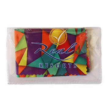 Microfiber Cleaning Cloth with Case - 6 x 6 in