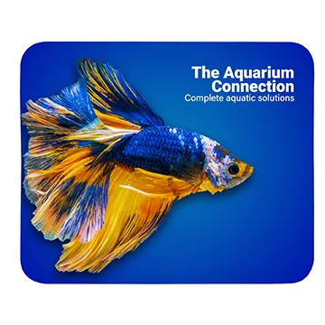 Mouse Pad Sublimated Rubber Backing - 8.75 x 7.5 in