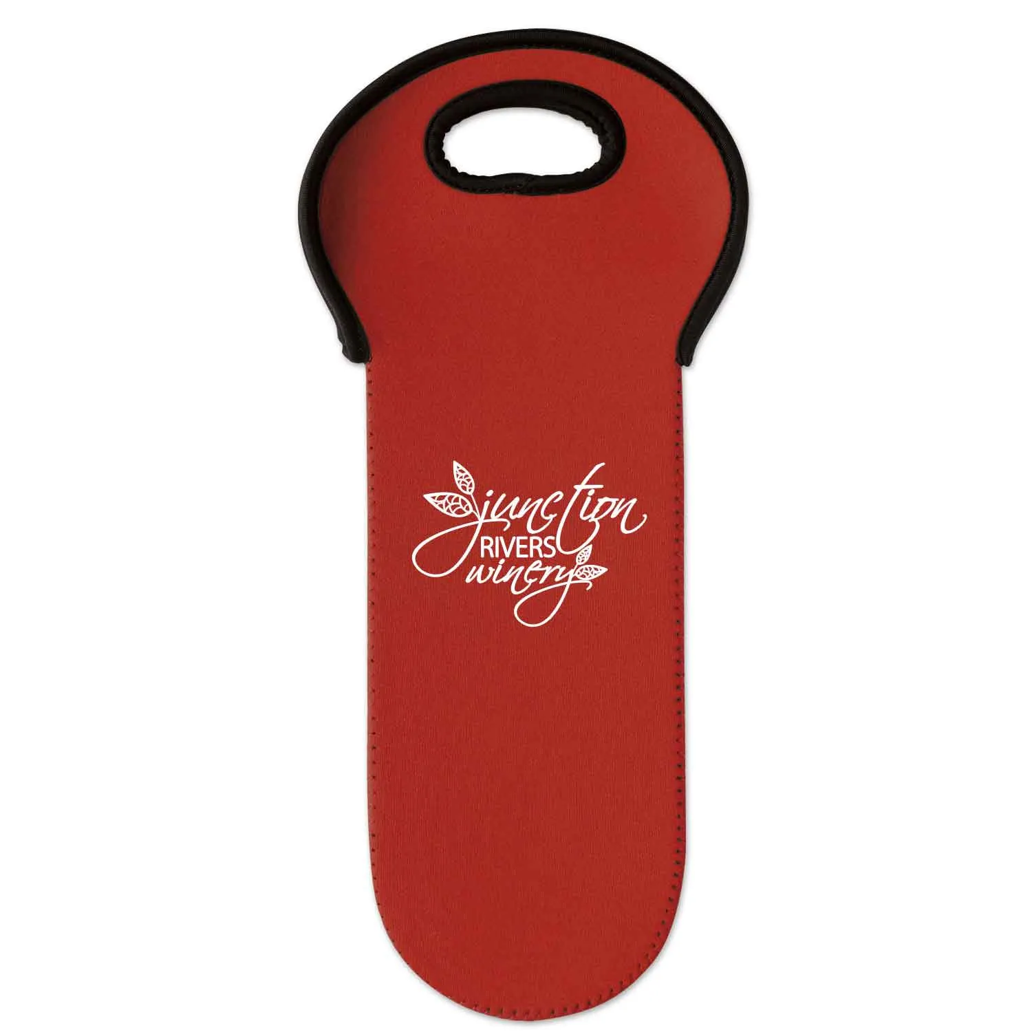 Neoprene Wine Bottle Holder with Handle - 14 x 6 in