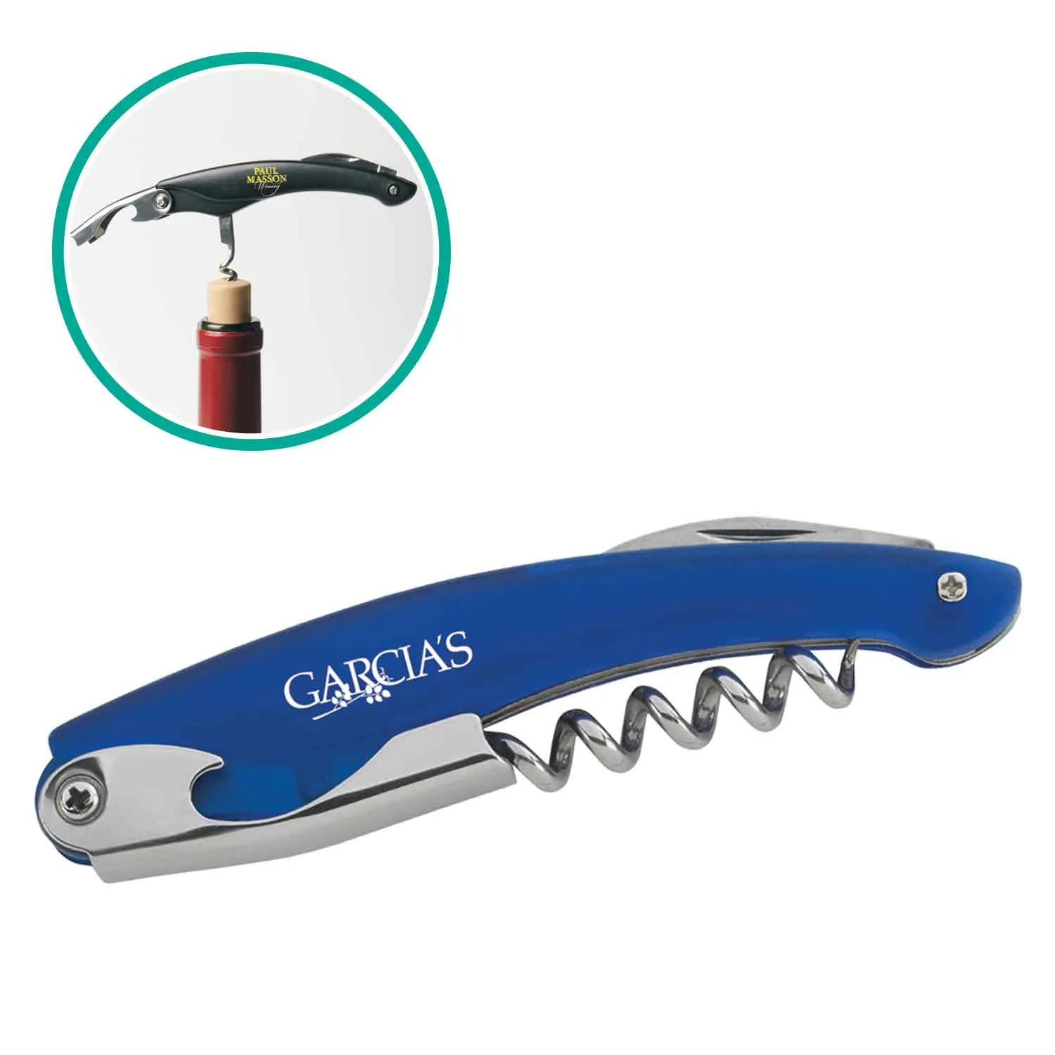 Wine Opener Tuscany Compact with Foil Cutter