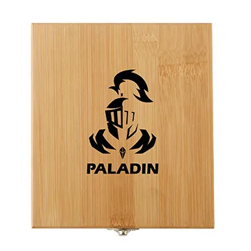 Wine Tool Set Bamboo 4-Piece with Clasp Box - product view 2