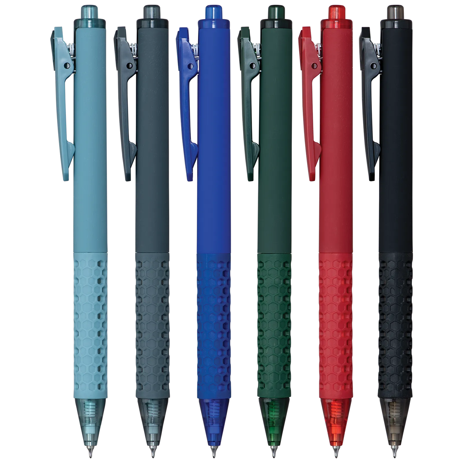 Gel Pen Recycled ABS Honeycomb Grip Comfort - 5.7 in - blank view 9