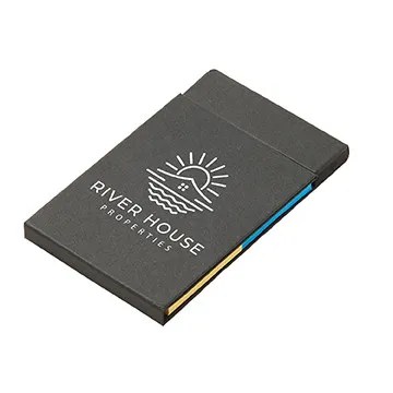 Sticky Note Pad with Phone Holder and Flag Tabs - 3 x 5 in