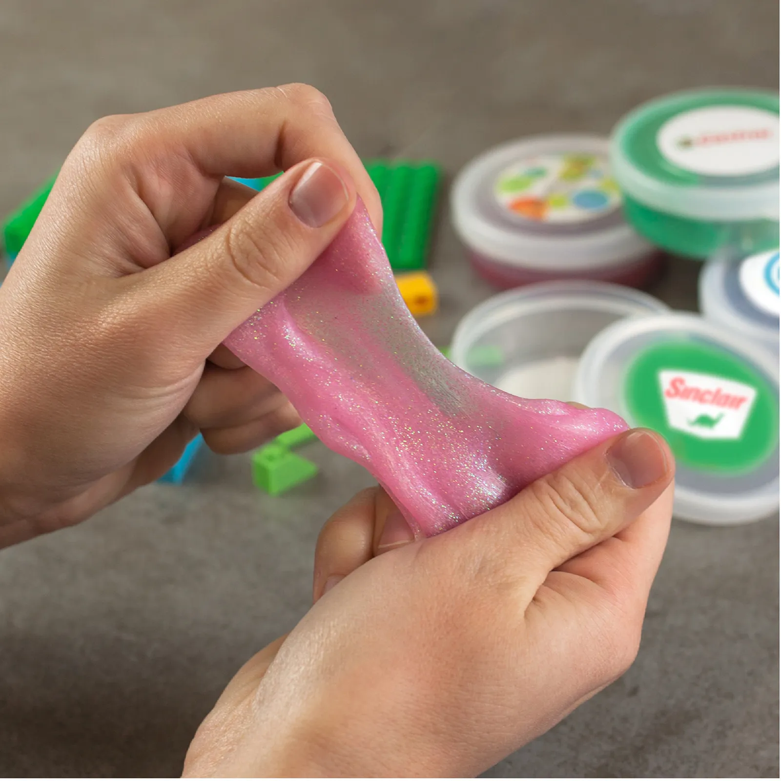 Glitter Stress Ball Putty with Sparkle Finish - 2.75 in