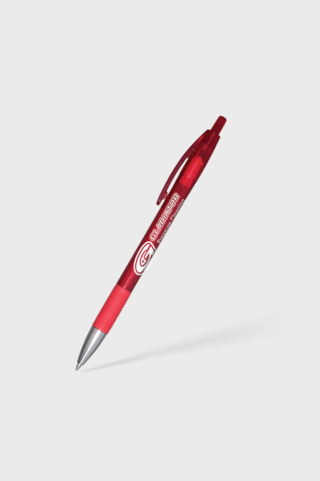 Gel Pen with Translucent Barrel and Comfort Grip - product view 3